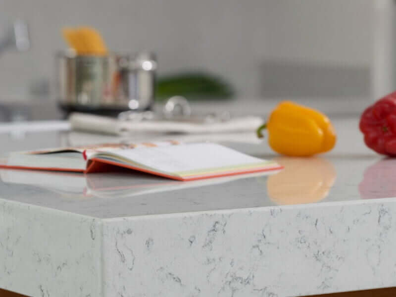 Technistone Noble Carrara Quartz Solid Stone Worktops Ltd